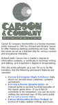 Mobile Screenshot of carsonscrafts.com